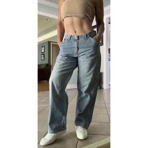 Y2k baggy wrangler acid wash   Sz 30x28 Carpenter Jeans Baggy Wide Leg Y2K Loose